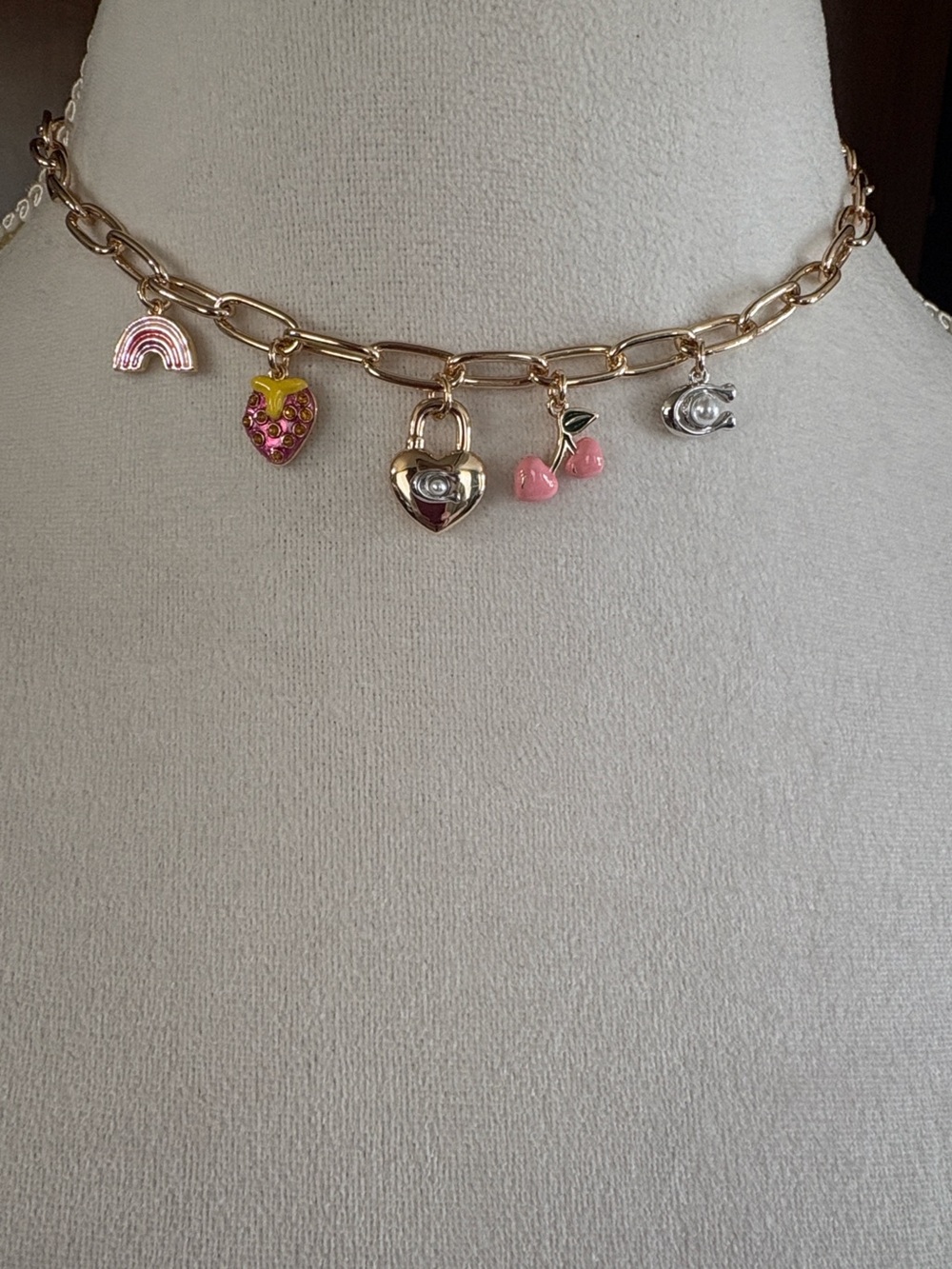 Coach Charm Necklace